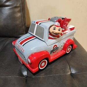 Collector's Edition Ohio State Porcelain Cookie Jar